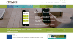 Desktop Screenshot of fundacionconvivir.cl